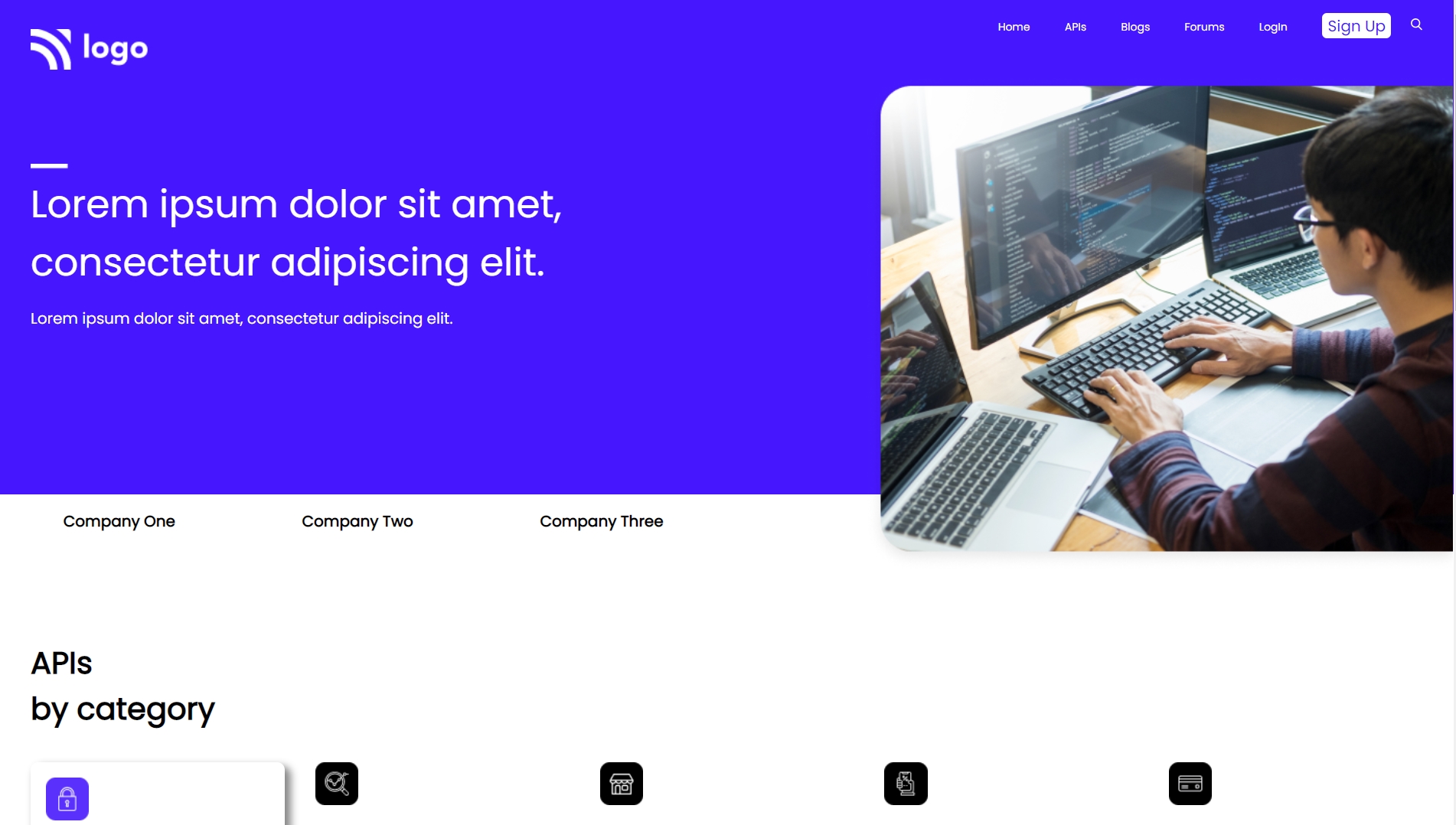 Developer-Landing-Page